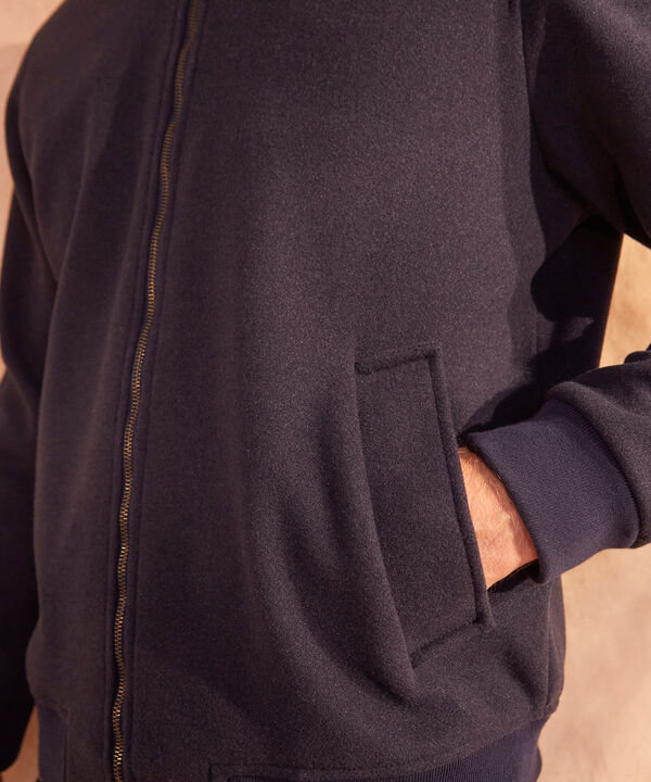Chaqueta Bomber Tela Especial