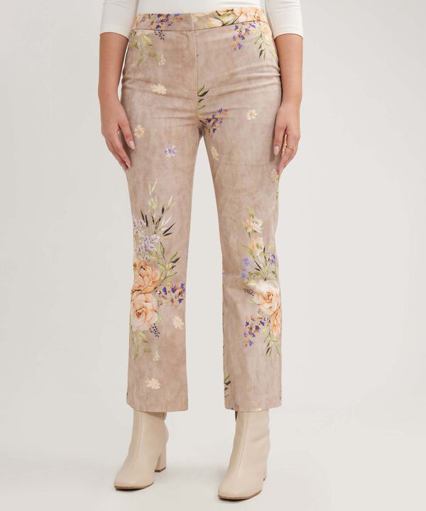 Pantalon Flare Estampado image number null