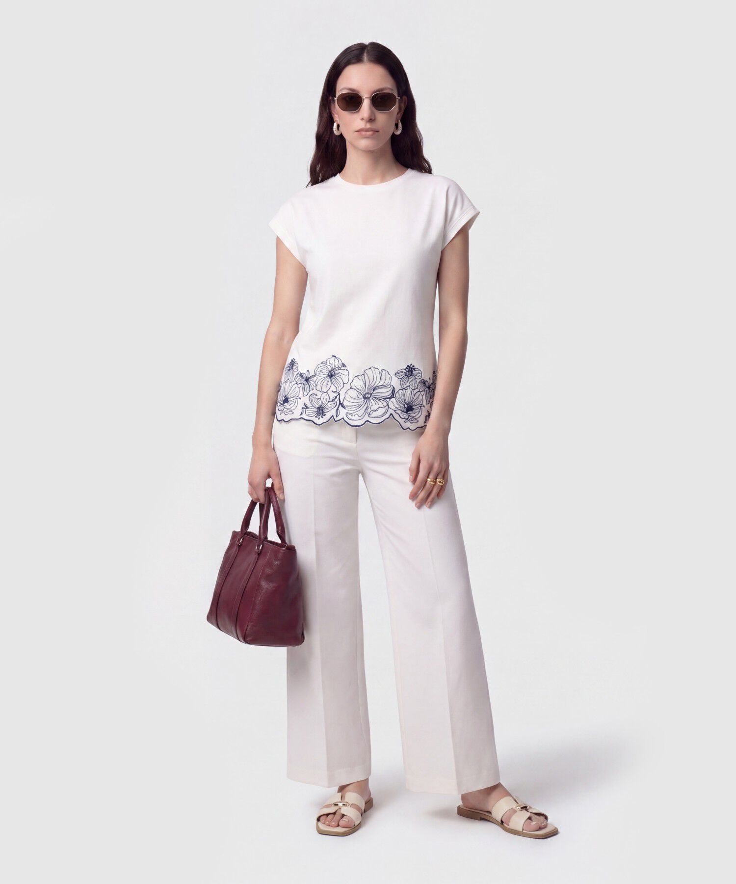 Pantal&oacute;n Culotte con Pretina Lisa Para Mujer