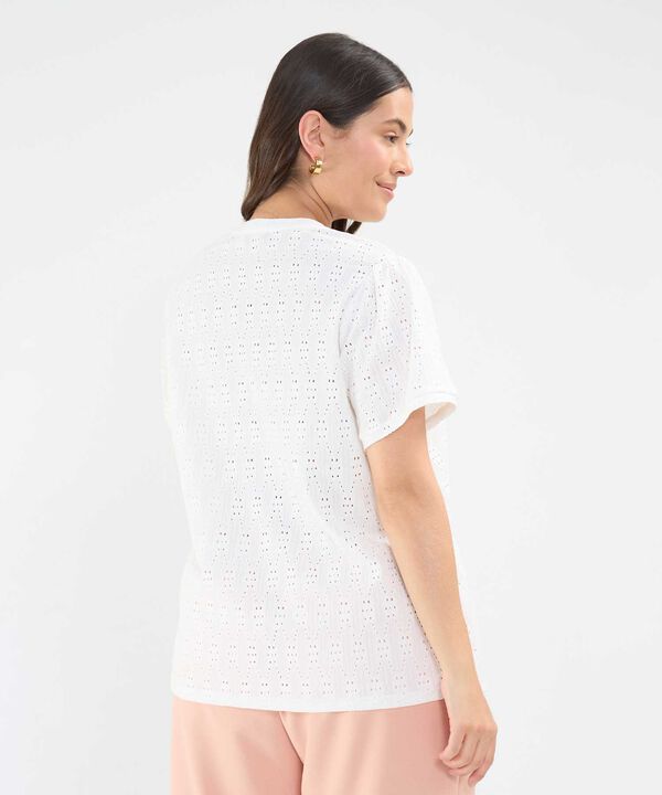 Camiseta en Ojalillo