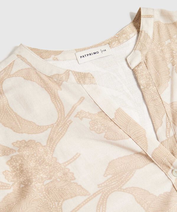 Blusa Estampada Para Mujer image number null