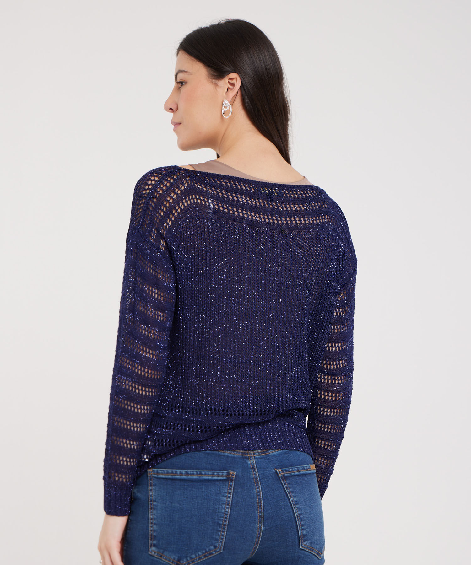 Saco Tejido con Lurex