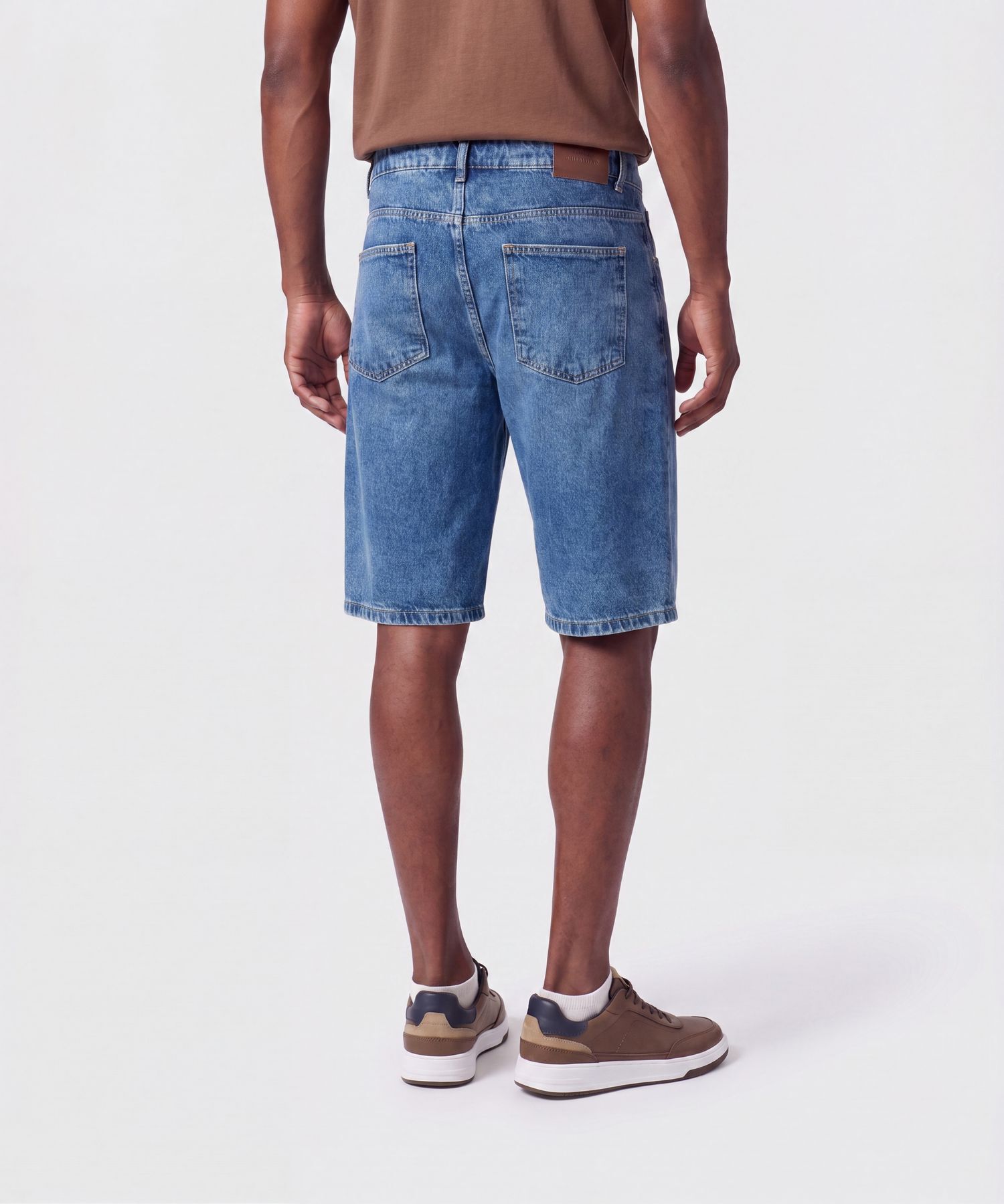Bermuda Denim Cinco Bolsillos Hombre