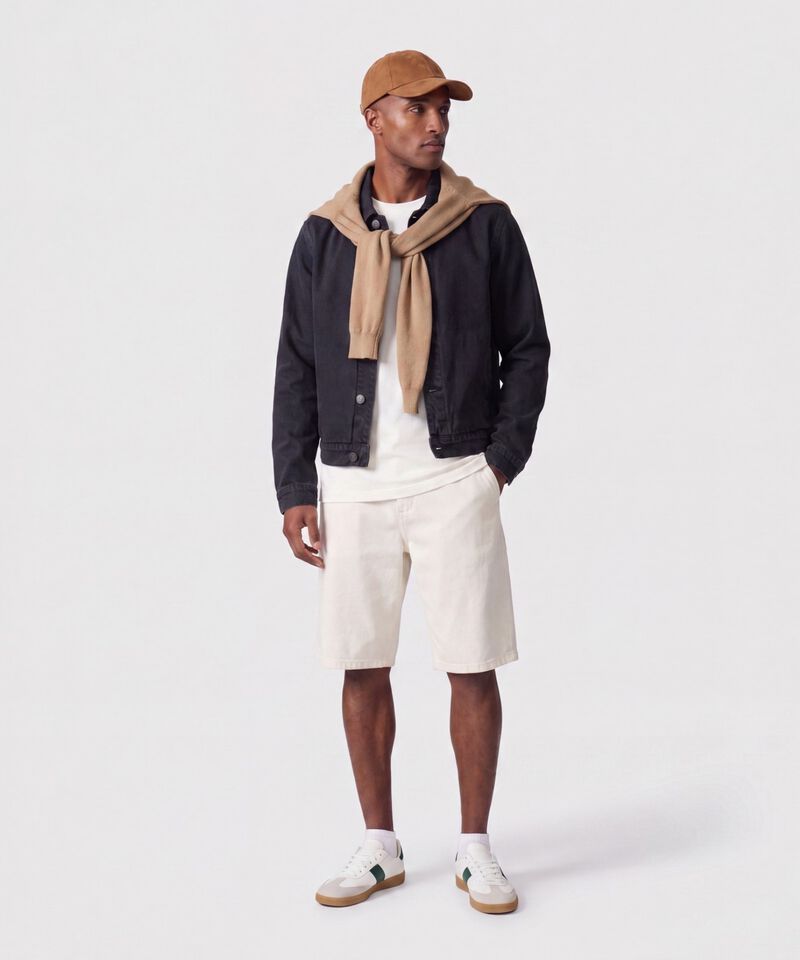 Chaqueta Unicolor Para Hombre