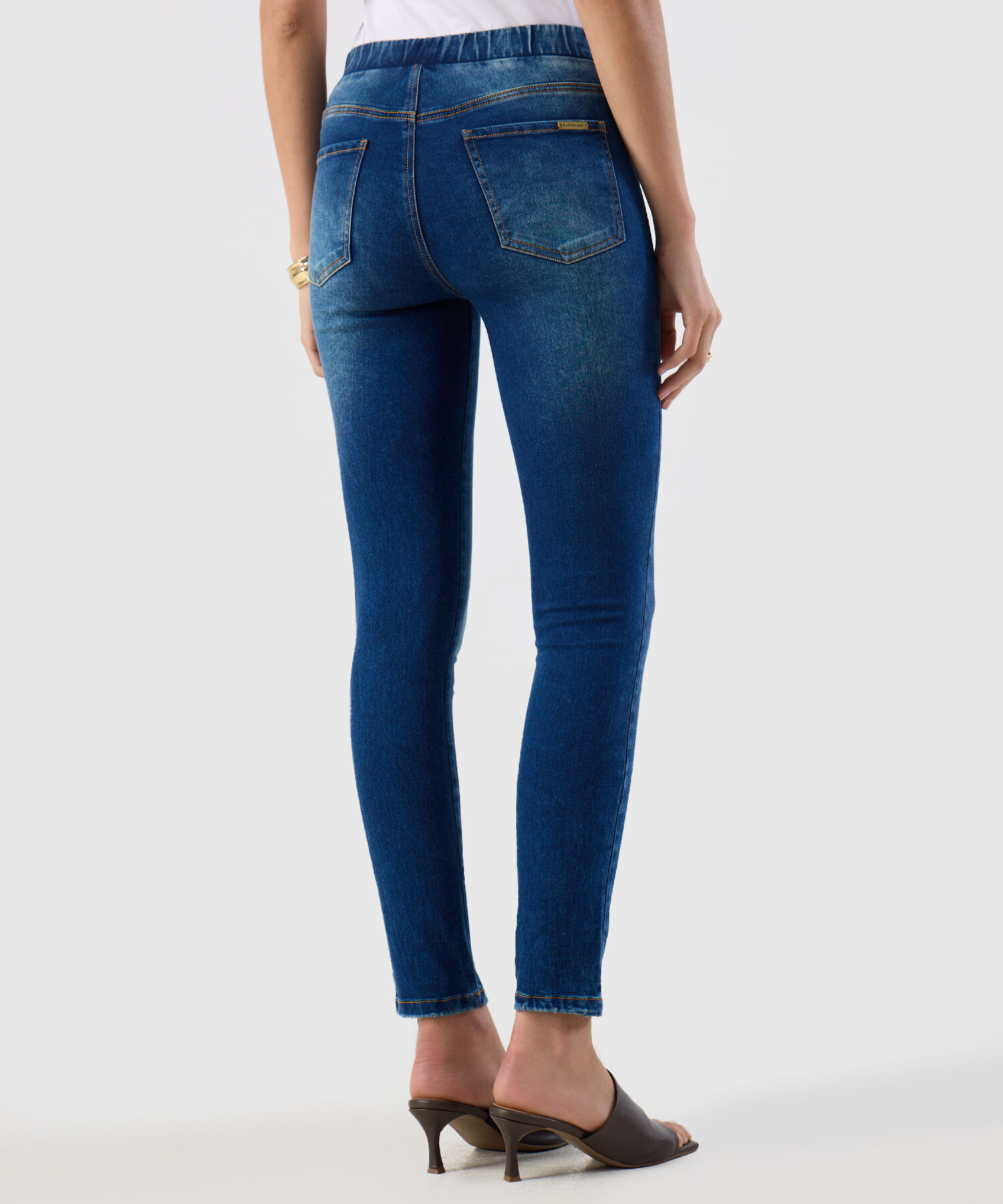 Leggings Tipo Denim de Ajuste Flexible para Mujer