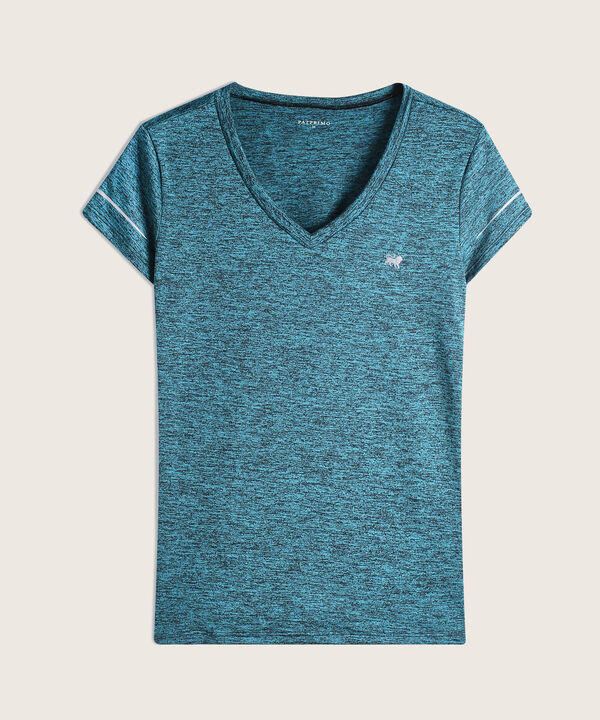 Camiseta Para Mujer, Cuello En V