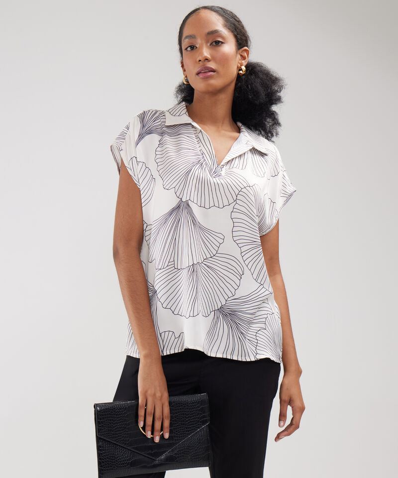 Blusa Manga Corta 