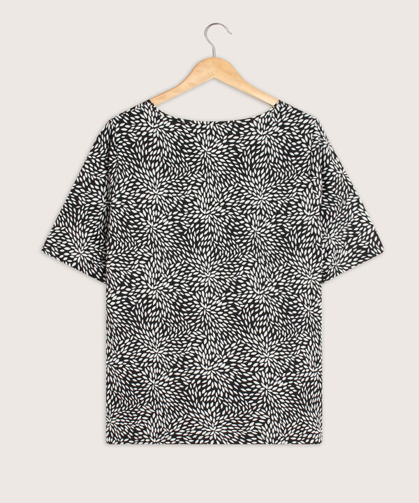 Camiseta mujer manga 3/4 estampada image number null