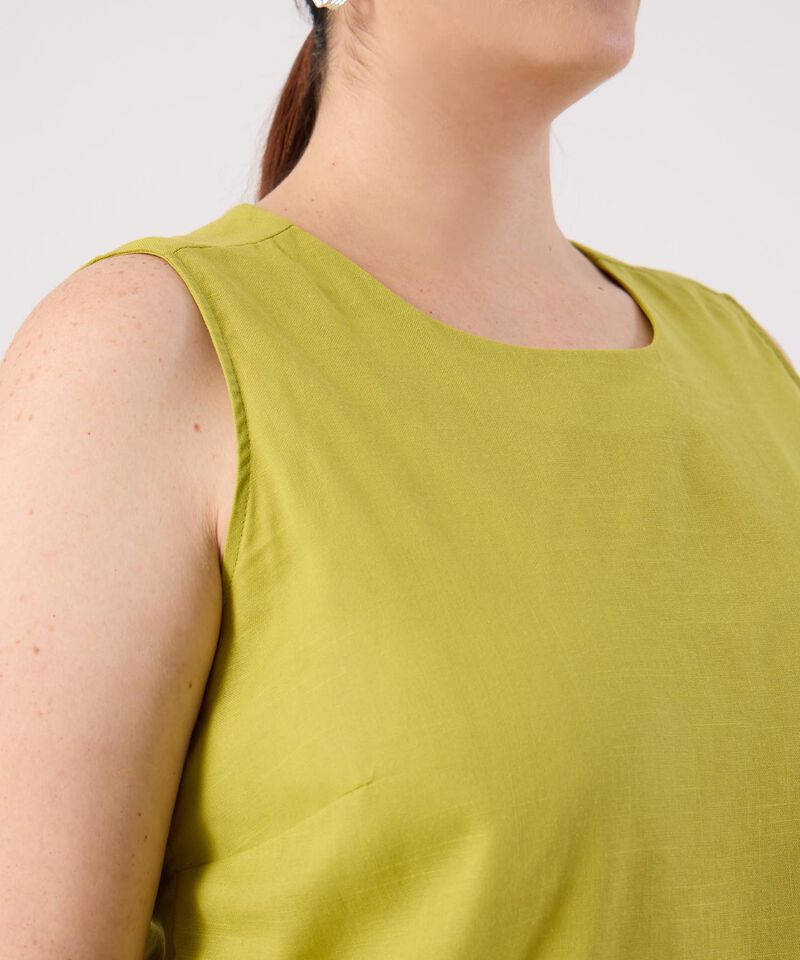 Blusa manga sisa para mujer curvy