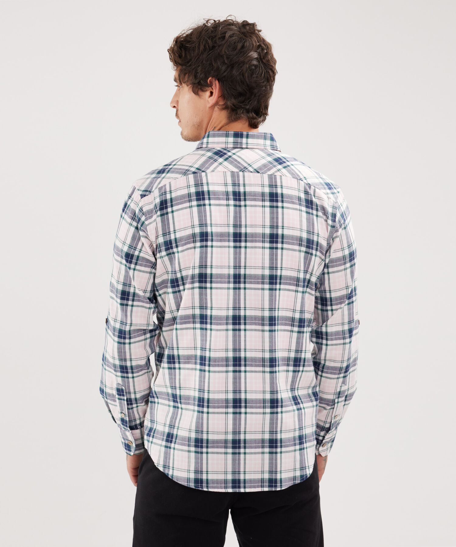 Camisa Manga Larga Preteñida