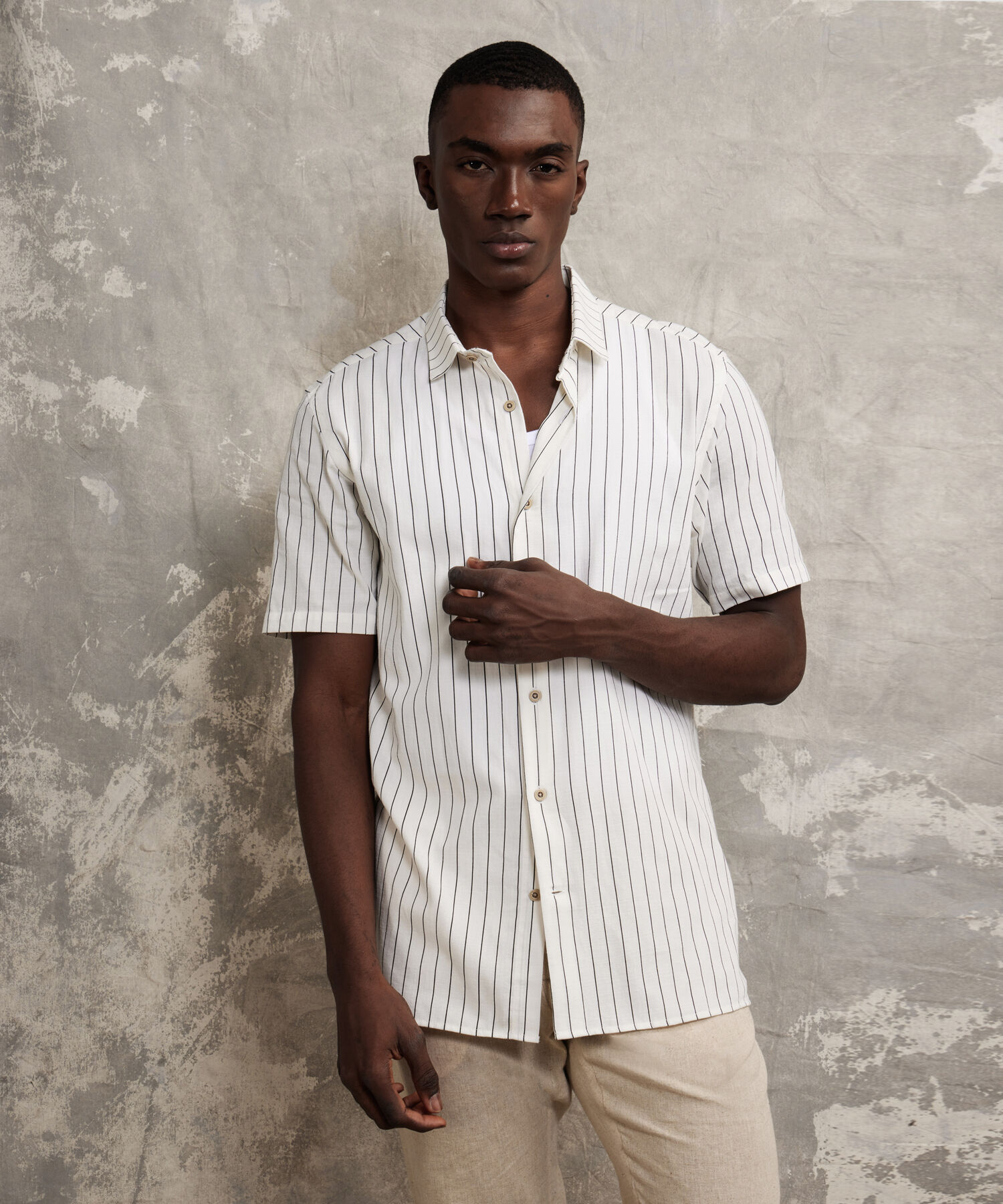 Camisa Manga Corta Estampada