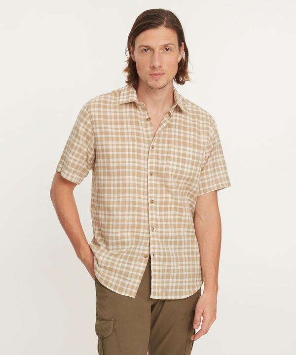 Camisa, Manga Corta Con Bolsillo image number null