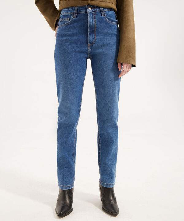 Jean Straight Tono Medio image number null