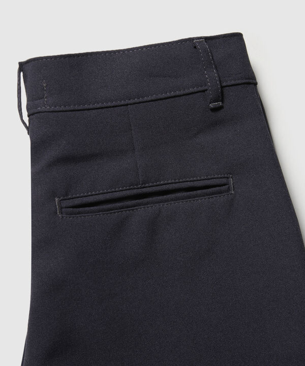 Pantalón Clásico Niño Sin Prenses Unicolor