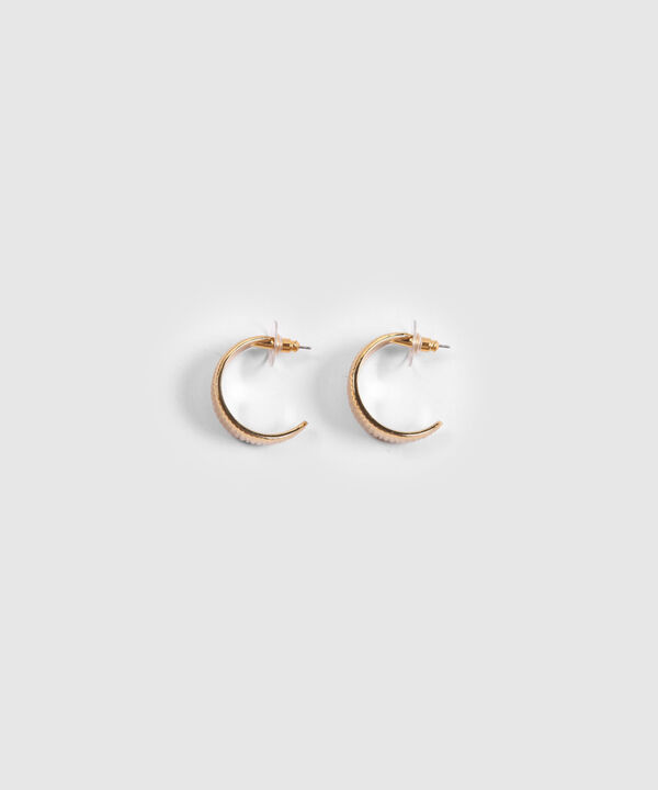 Aretes Dorados Forma de Arco image number null