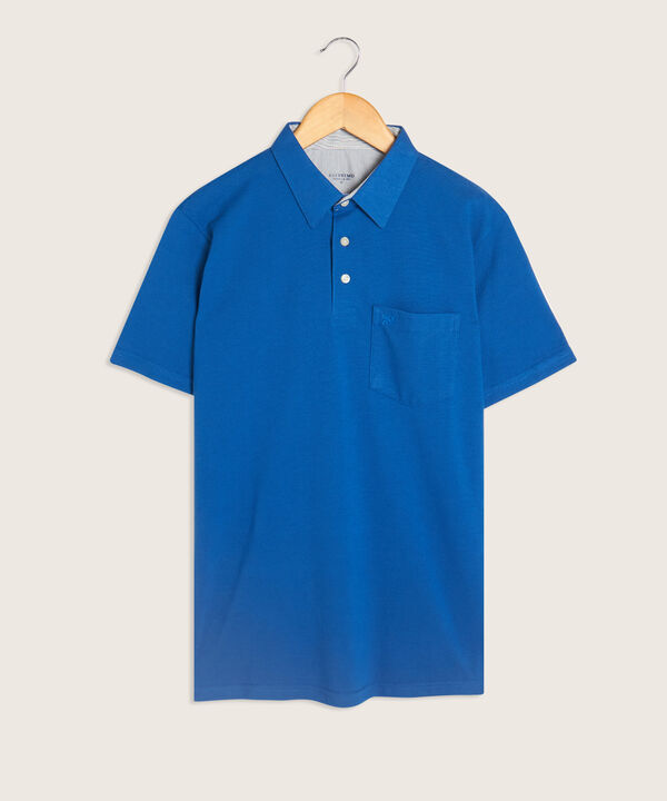Polo Cuello Duro Con Bolsillo
