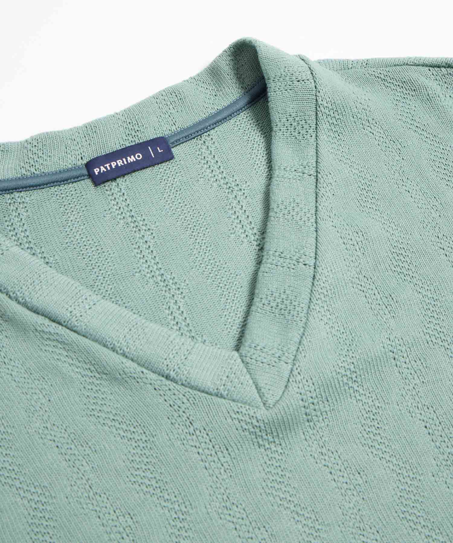 Suéter Liviano Con Cuello V Para Mujer