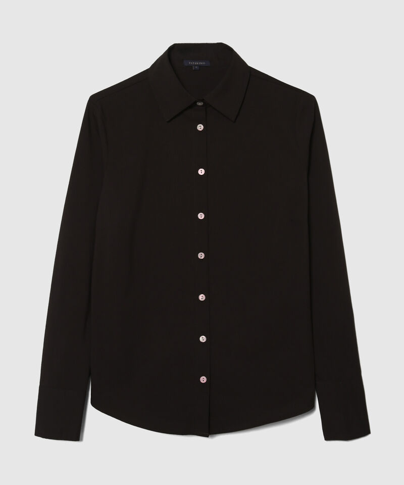 Camisa Unicolor En Popelina Monoproducto