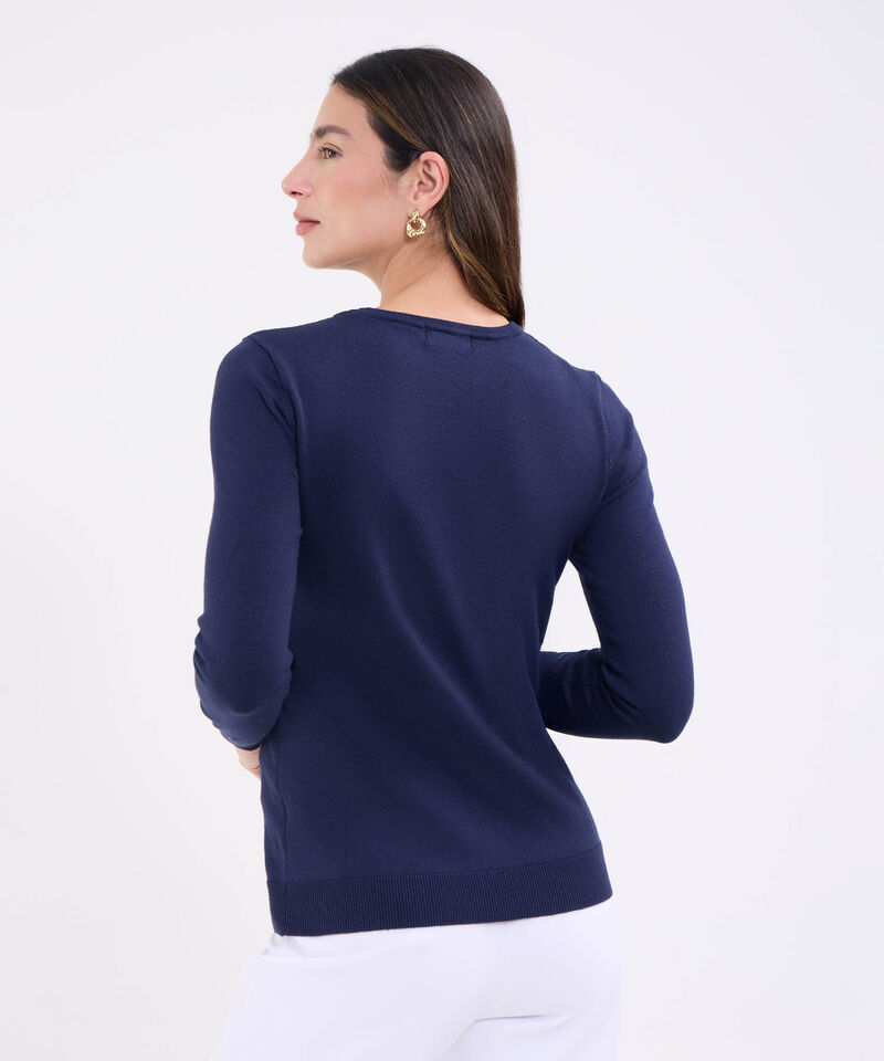 Saco unicolor  con botones en puño para mujer