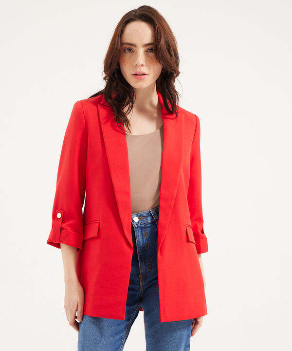 Blazer Abierto con Charreteras 
