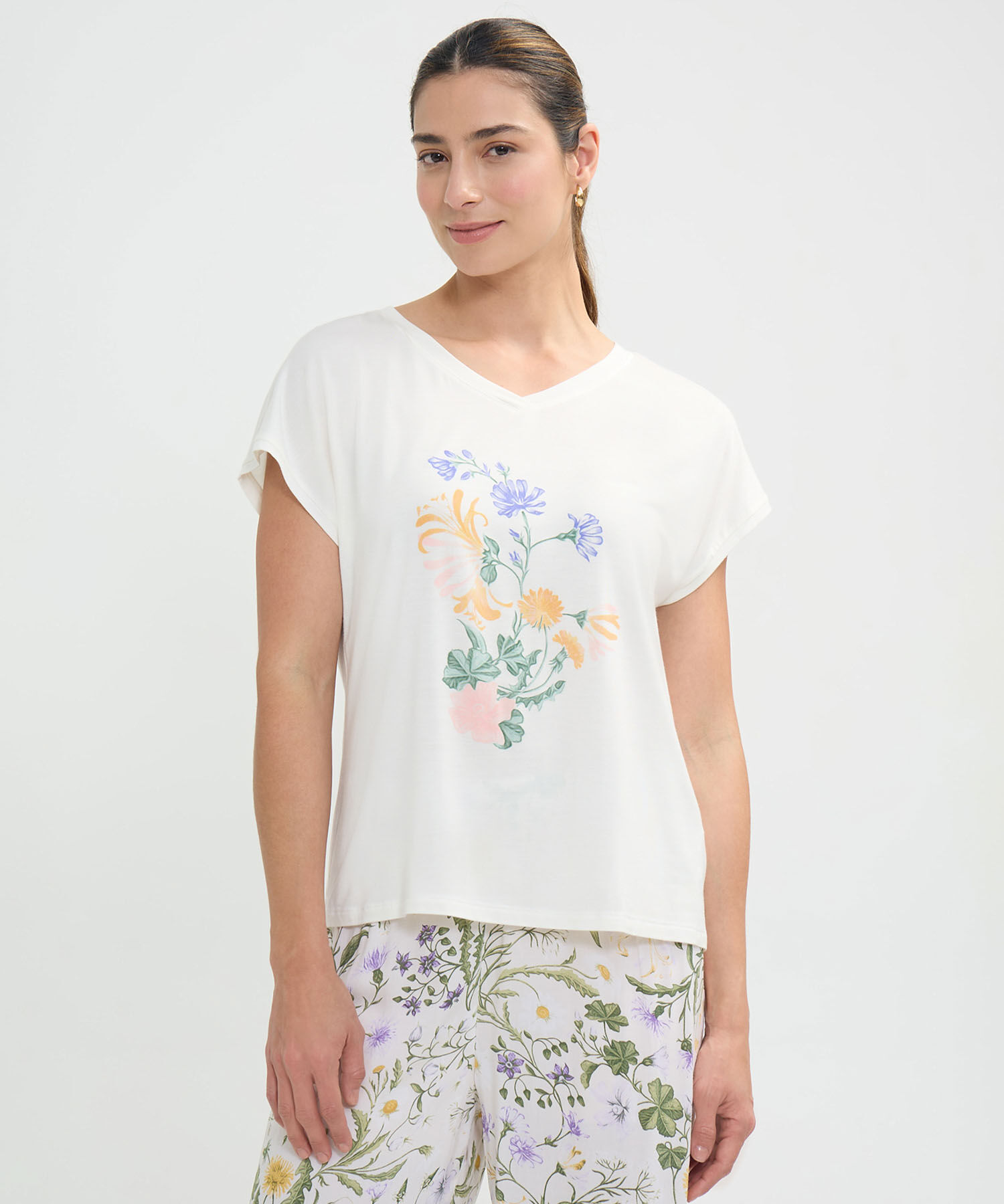 Conjunto de PIjama Estampada