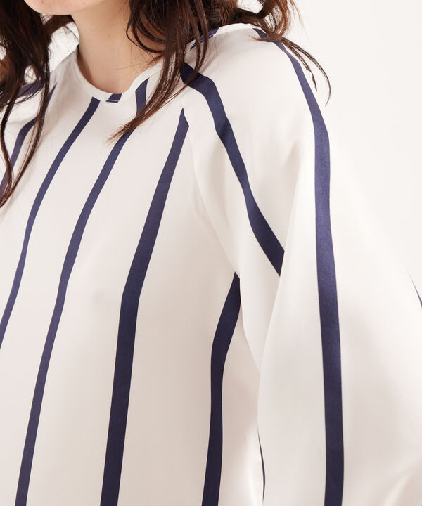 Blusa Manga Larga a Rayas