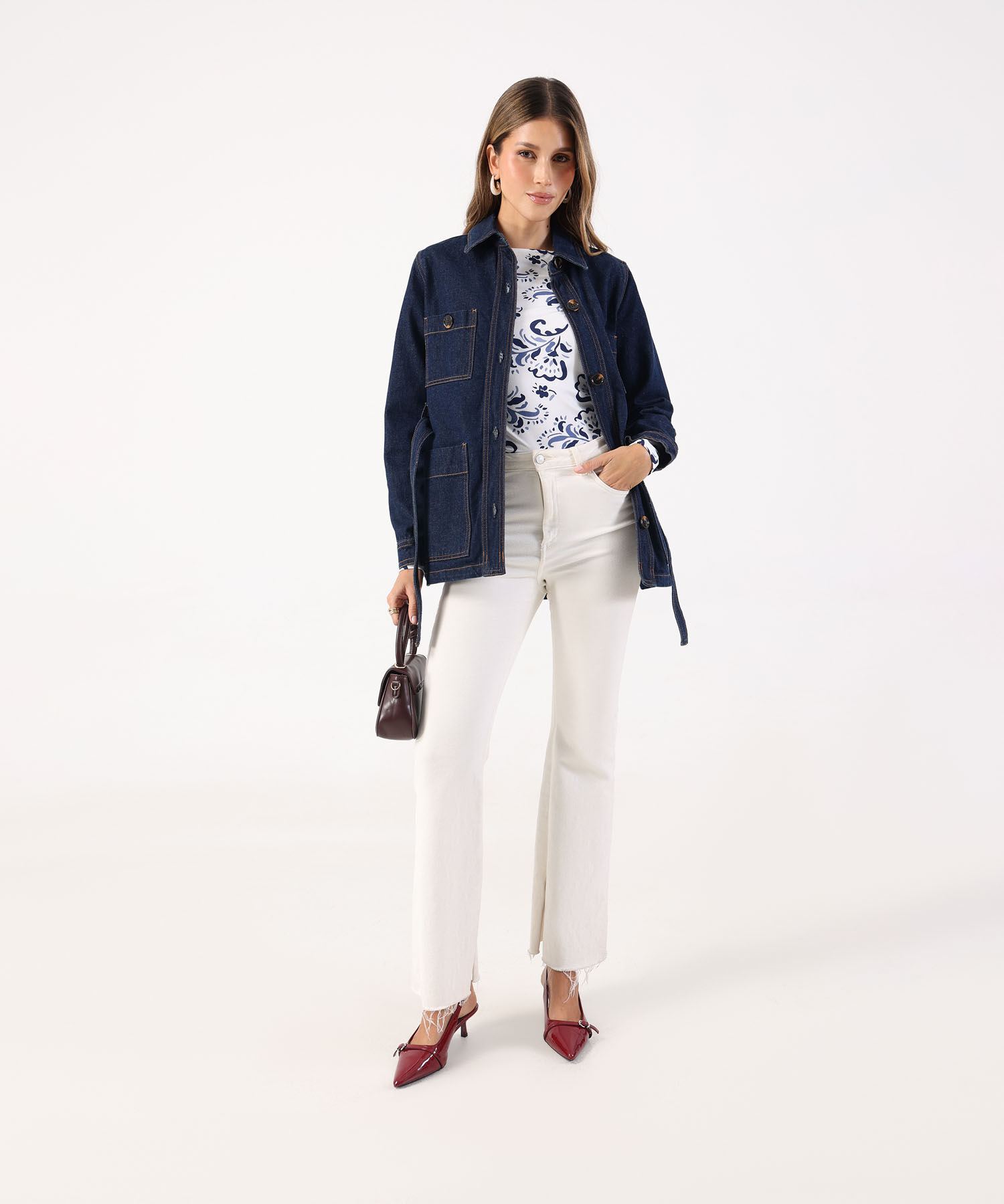 Camiseta Manga Larga Estampada 