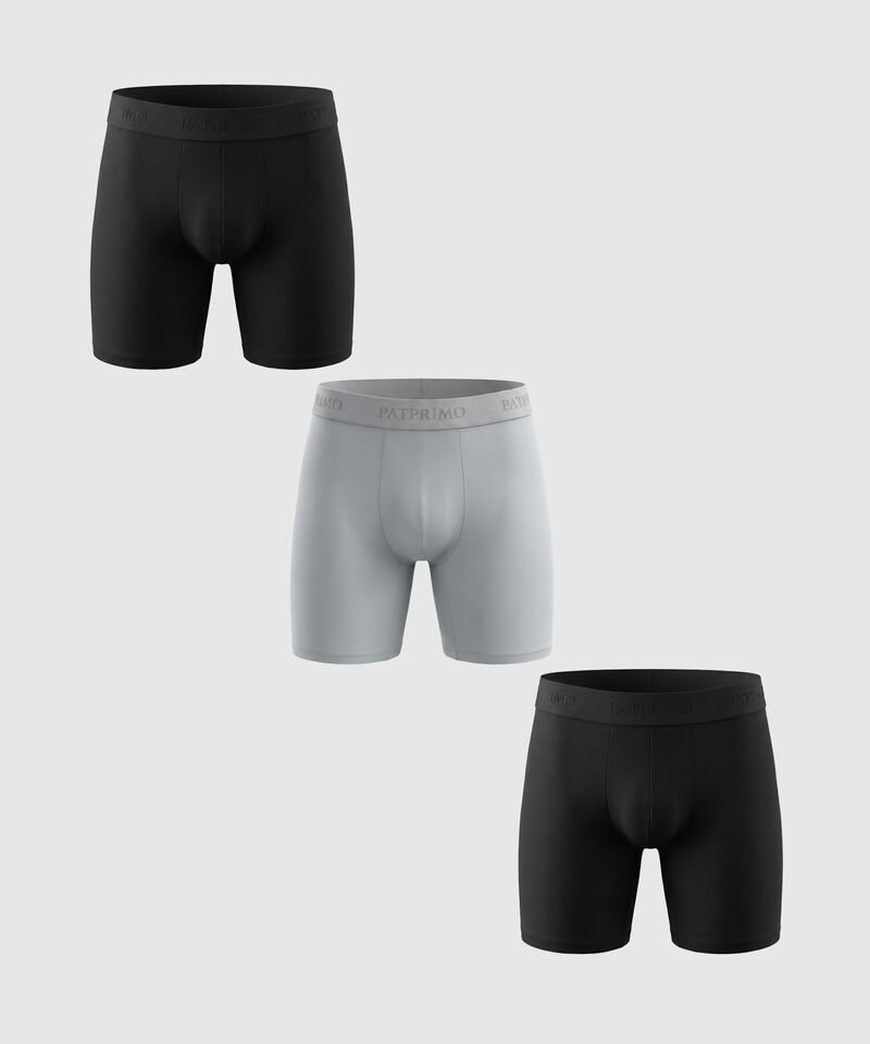 Set X3 Boxers Ajuste Ergon&oacute;mico Hombre