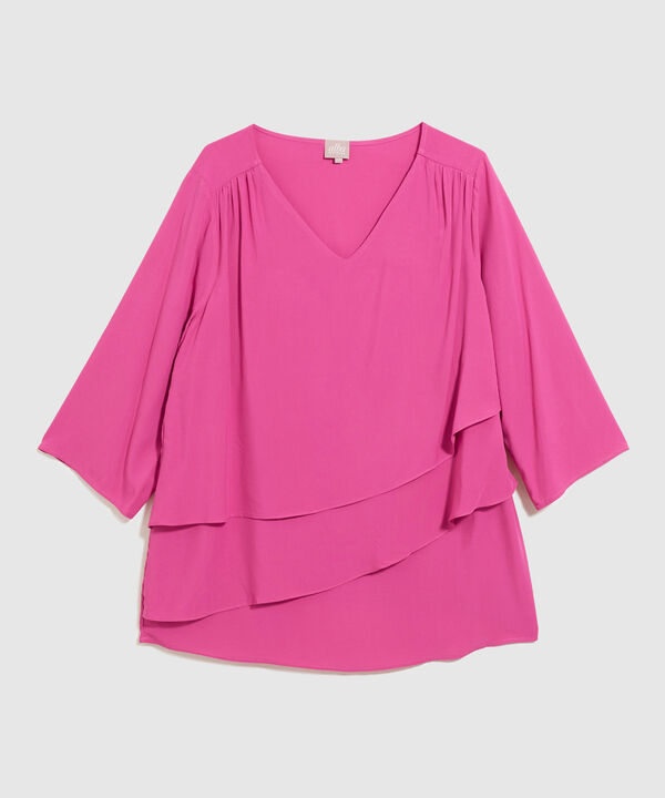 Blusa Manga ¾ con Vuelos