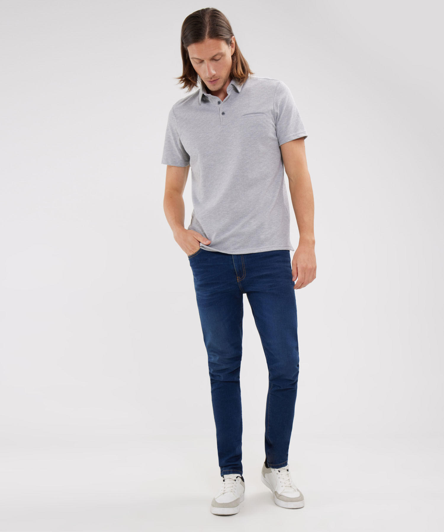 Polo Unicolor Regular Fit