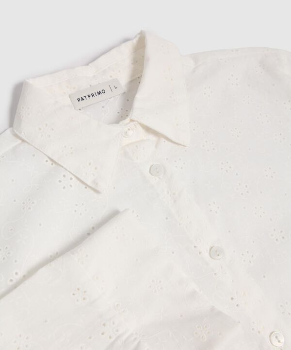 Camisa Texturizada Manga 3/4  image number null