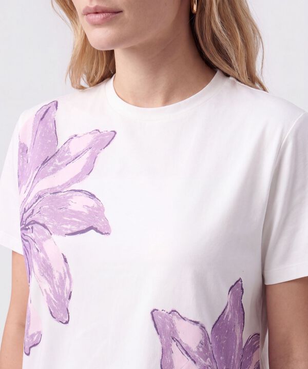 Camiseta De Manga Corta Regular Para Mujer