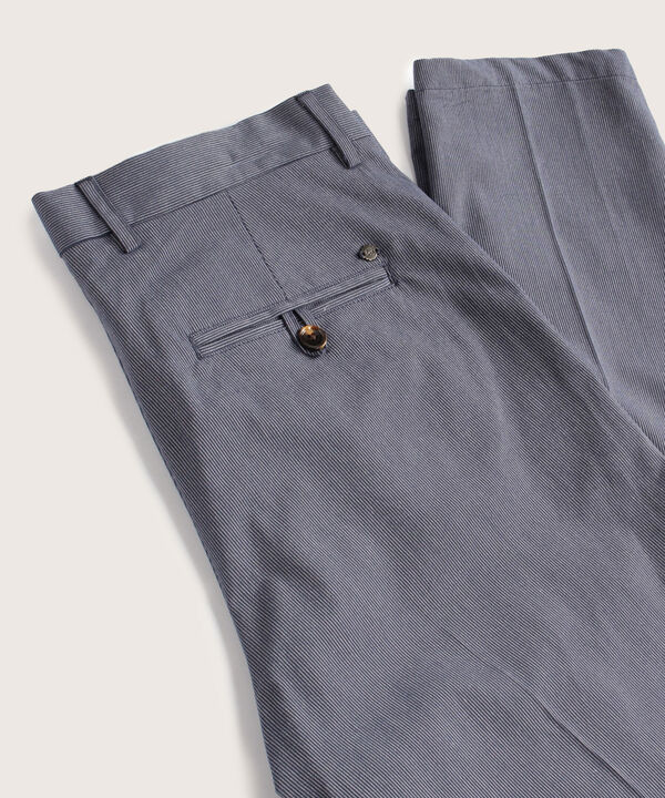 Pantalón Chino Preteñido Rayas
