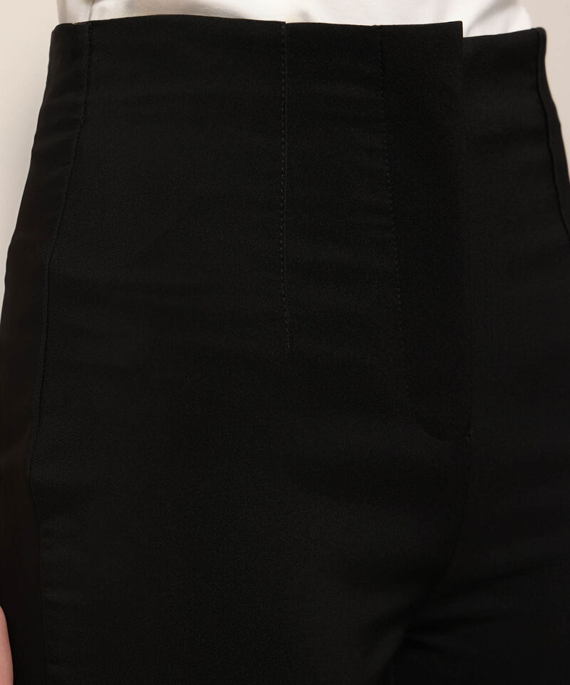 Pantalon Tiro Alto Unicolor