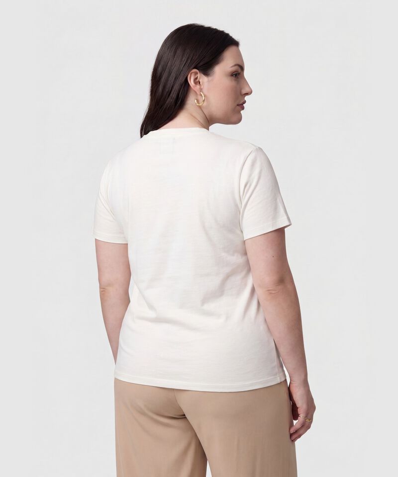 Camiseta Texturizada Manga Corta Para Mujer Curvy
