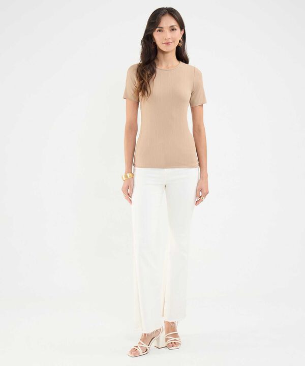Camiseta Acanalada