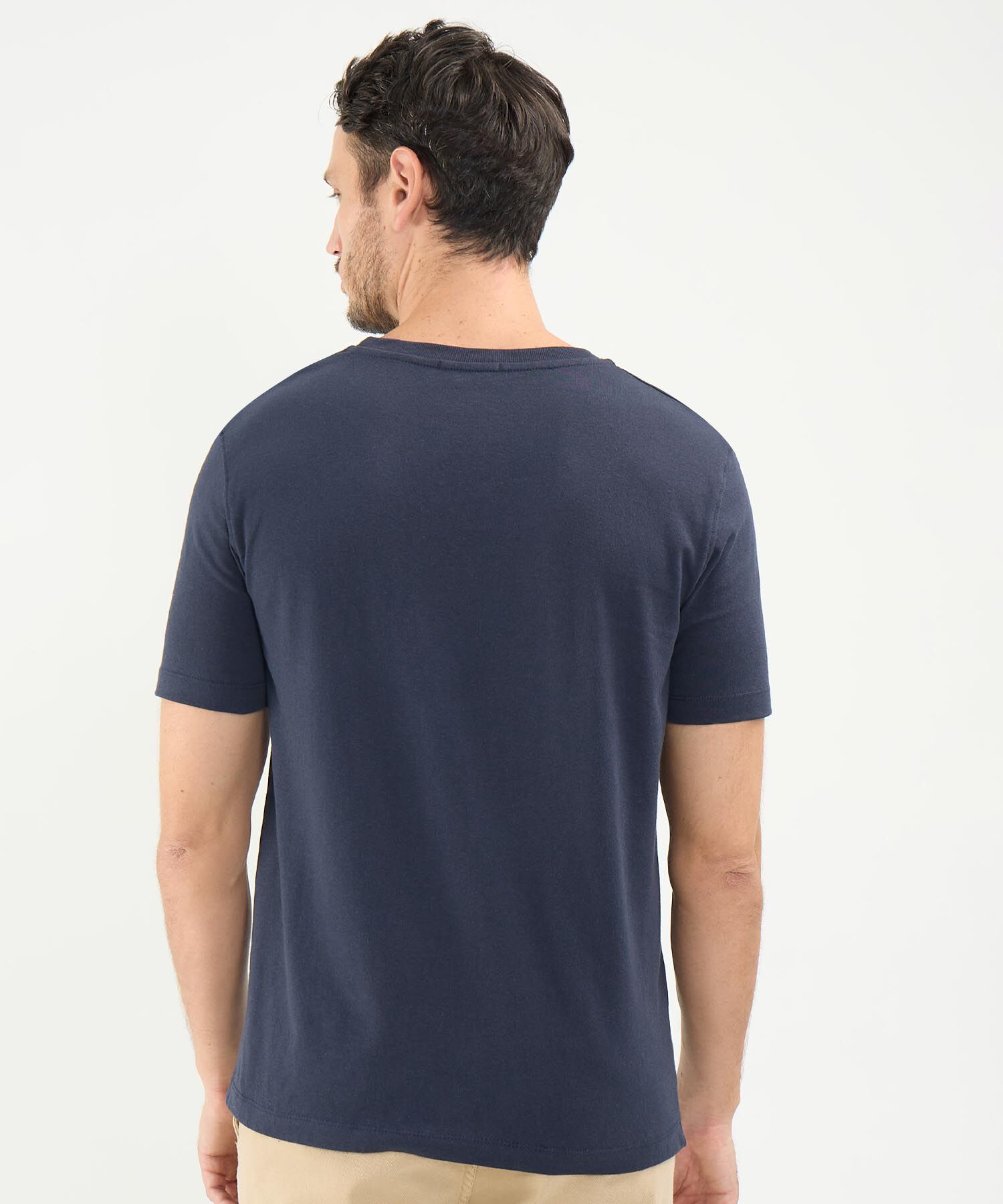 Camiseta Estampado en Relieve