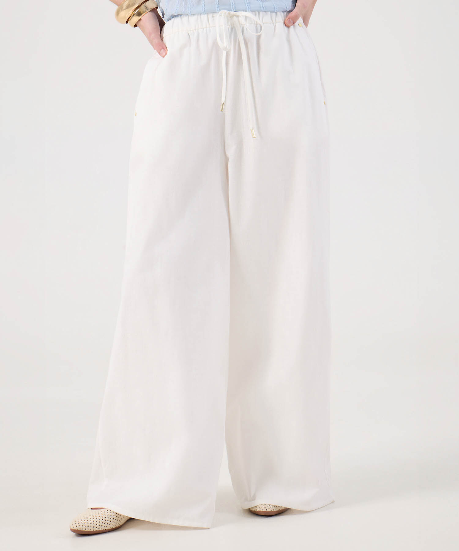 Pantalón Fluido Unicolor