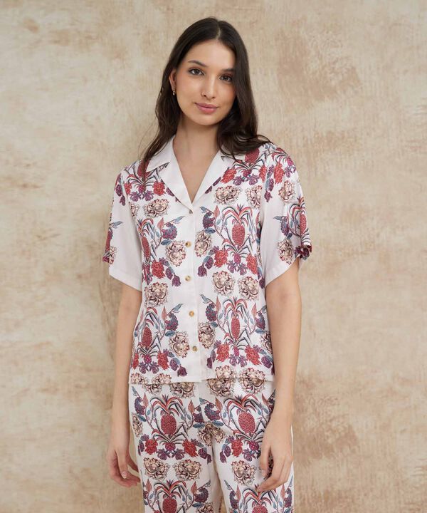 Camisa Resort Estampada Campaña Beatriz Camacho image number null