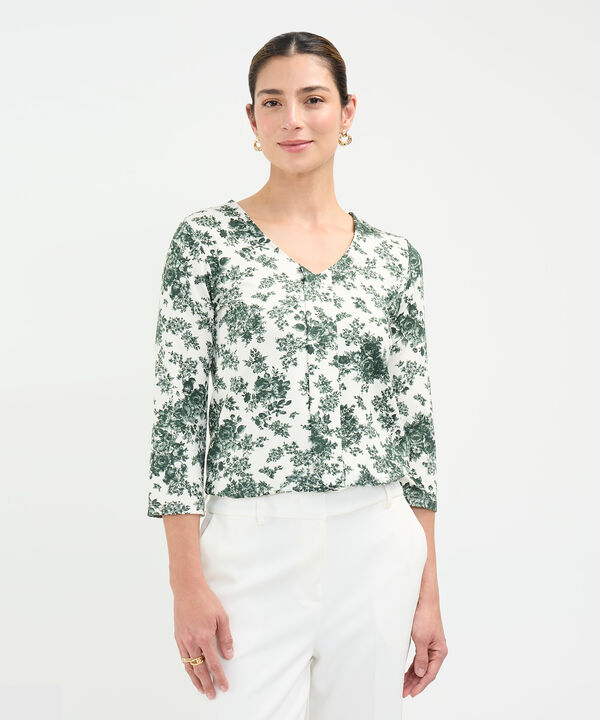 Camiseta Estampado Botánico image number null