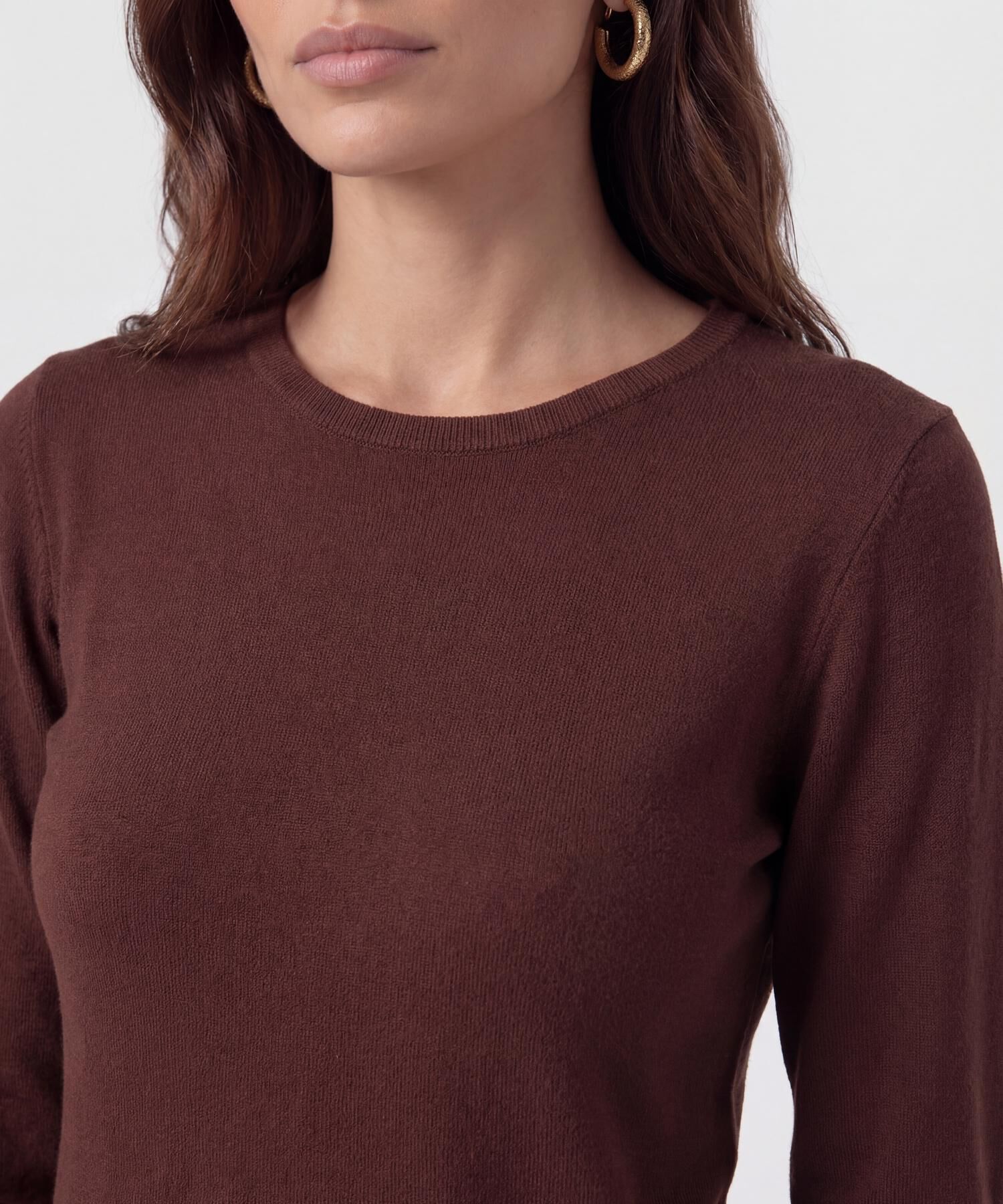 Saco De Punto Con Detalle De Botones En Pu&ntilde;o Mujer