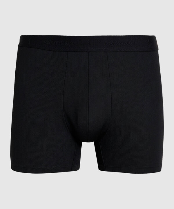 Set X2 B&oacute;xers Medios En Microfibra Hombre