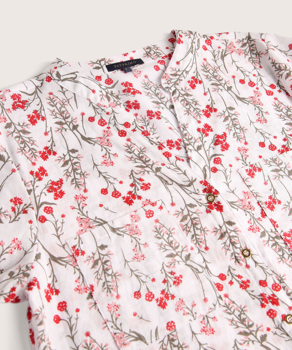 Blusa Manga Larga  Estampada