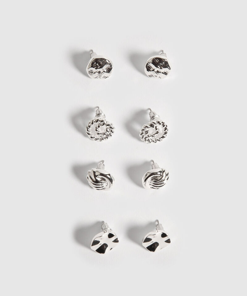 Aretes Set X 4 Pares Ref. Kf241-0781