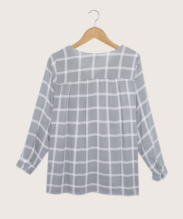 Blusa Estampada Manga Larga
