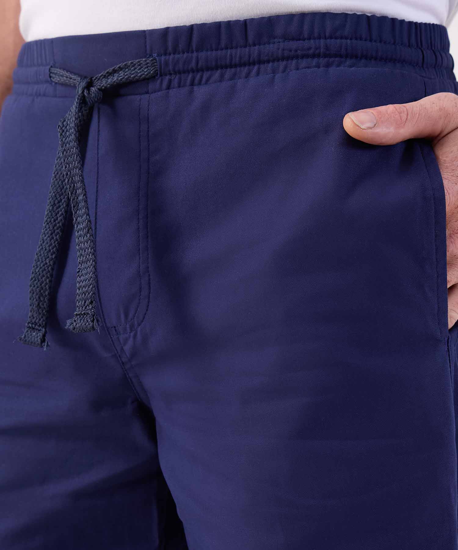 Bermuda Casual con Cordón Para Hombre