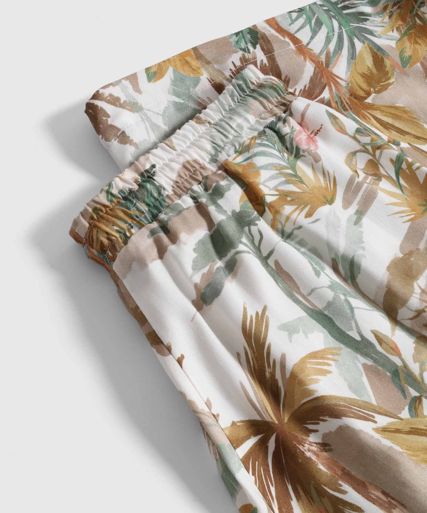 Pantal&oacute;n Fluido Estampado Para Mujer