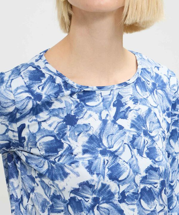 Camiseta Manga 3/4  Cuello Redondo  Estampada image number null