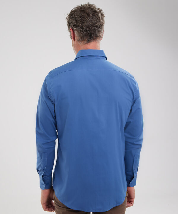 Camisa Corbatera Manga Larga