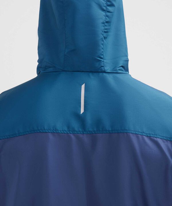 Chaqueta De Hombre Tipo Corta Vientos En Bloque De Color 